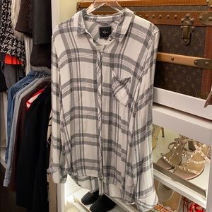 Rails plaid flannel shirt
